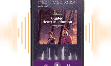 guided heart meditation mockup